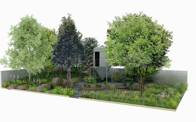 Digital visualisation of the Resilience Garden