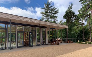 Wendover woods cafe front