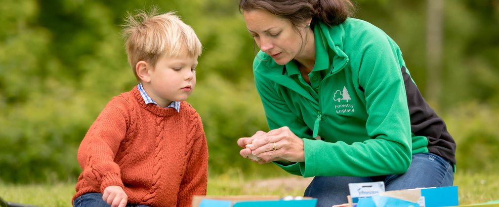 Family learning event Bedgebury Pinetum