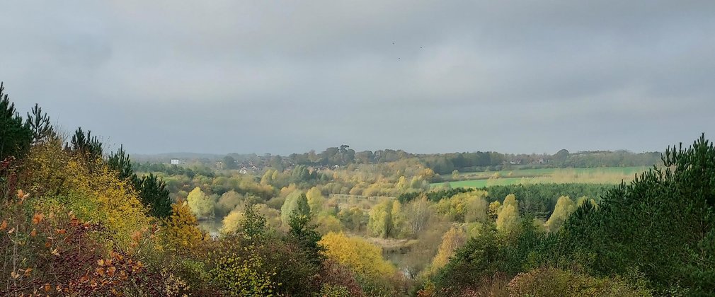 A landscape shot of Sence Valley