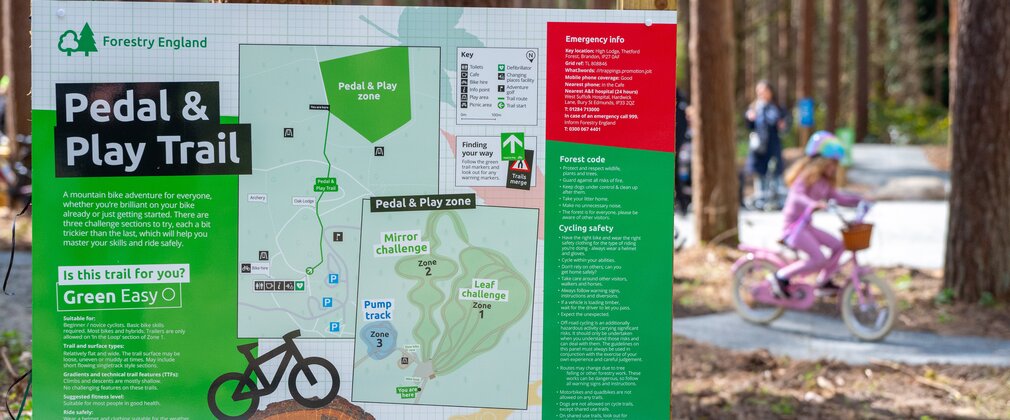 Header board for pedal and play at high lodge