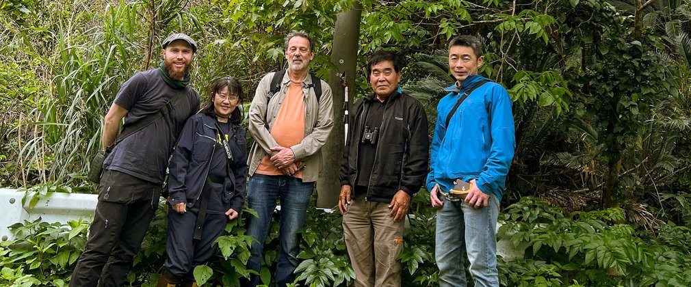 Westonbirt with global partners in Amami Japan 