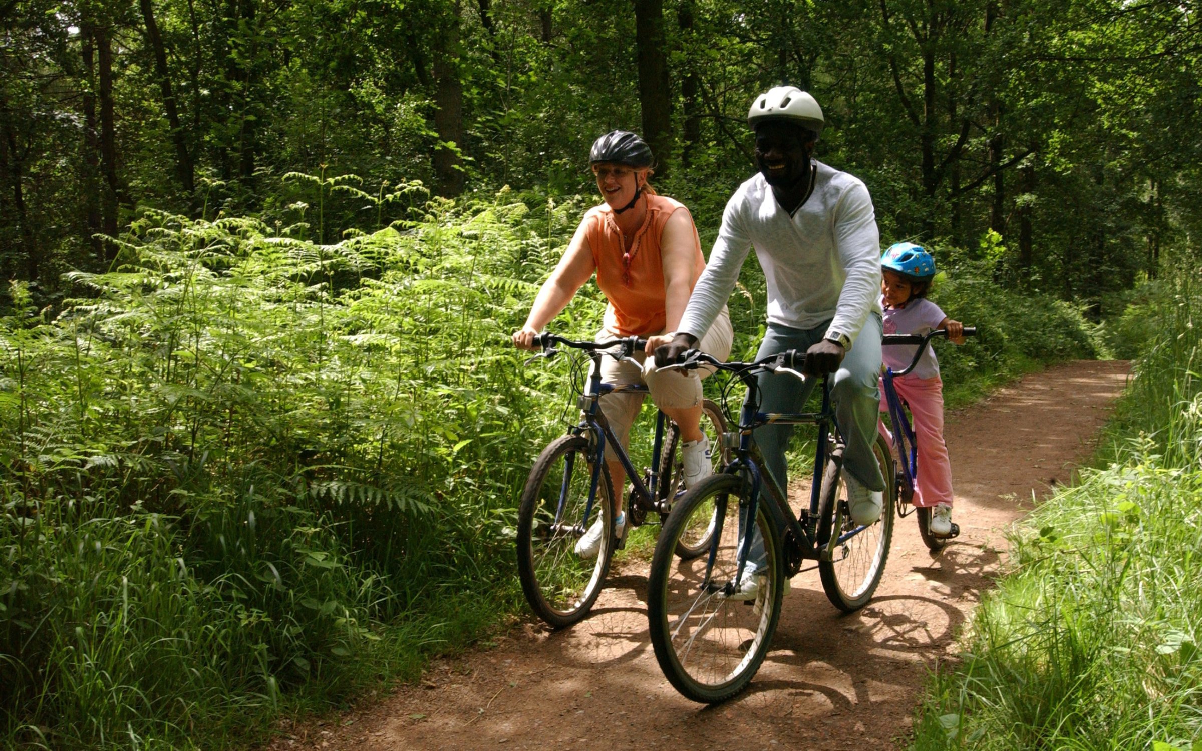 Blue mountain bike trail at Hamsterley Forest Forestry England