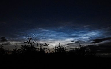 Kielder Forest at night