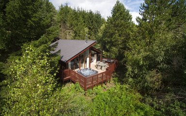 A Forest Holidays Lodge at Delamere Forest