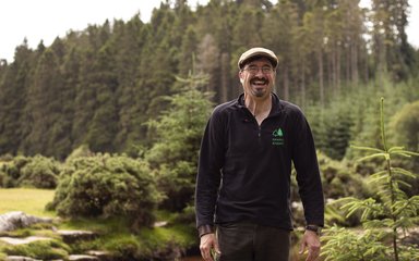 Community Ranger Tim, at Bellever Forest 