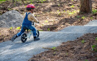 Boy on bike