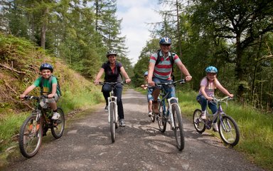 family cycle trails near me