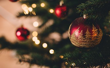 Christmas Tree with Baubles